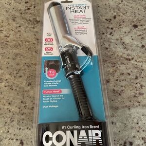 NWT - Conair Instant Heat Curling Iron 1.5 inch barrel